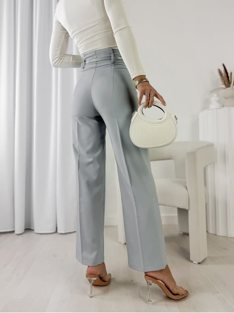 SPODNIE AVINNA SZARE