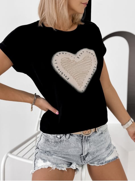 BLUZKA VENEKA CZARNA