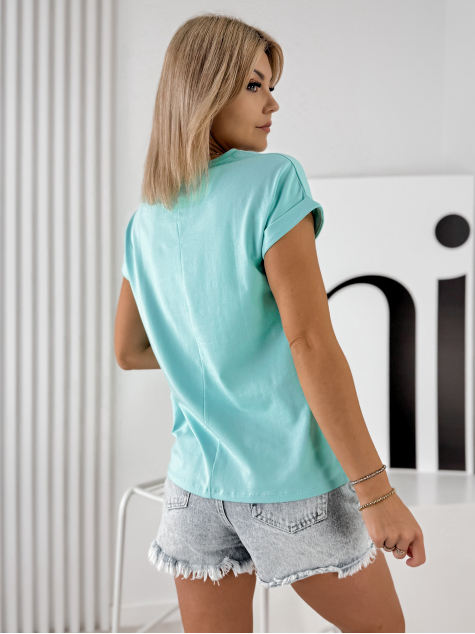 BLUZKA VENEKA MIĘTOWA