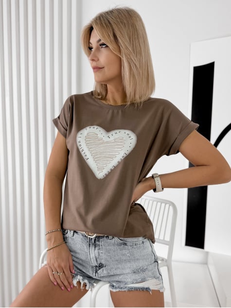 BLUZKA VENEKA BRĄZOWA