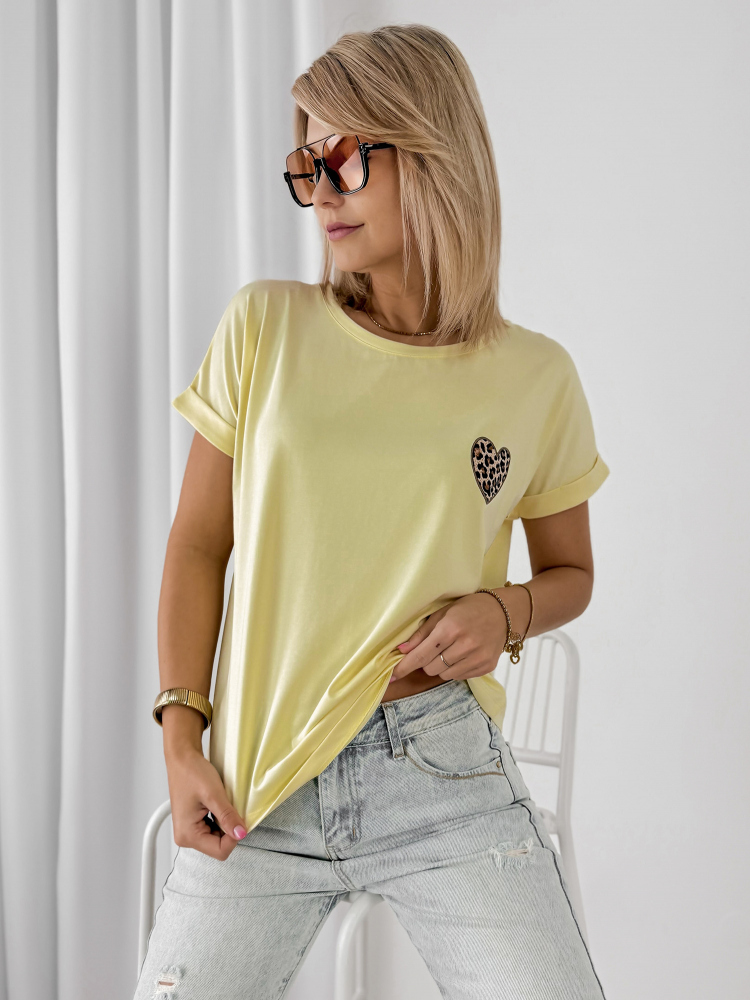 BLUZKA ATRYN ŻÓŁTY