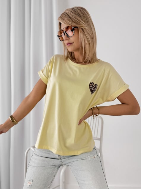 BLUZKA ATRYN ŻÓŁTY