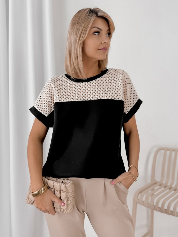 BLUZKA MILARA CZARNA