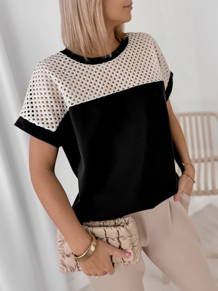 BLUZKA MILARA CZARNA