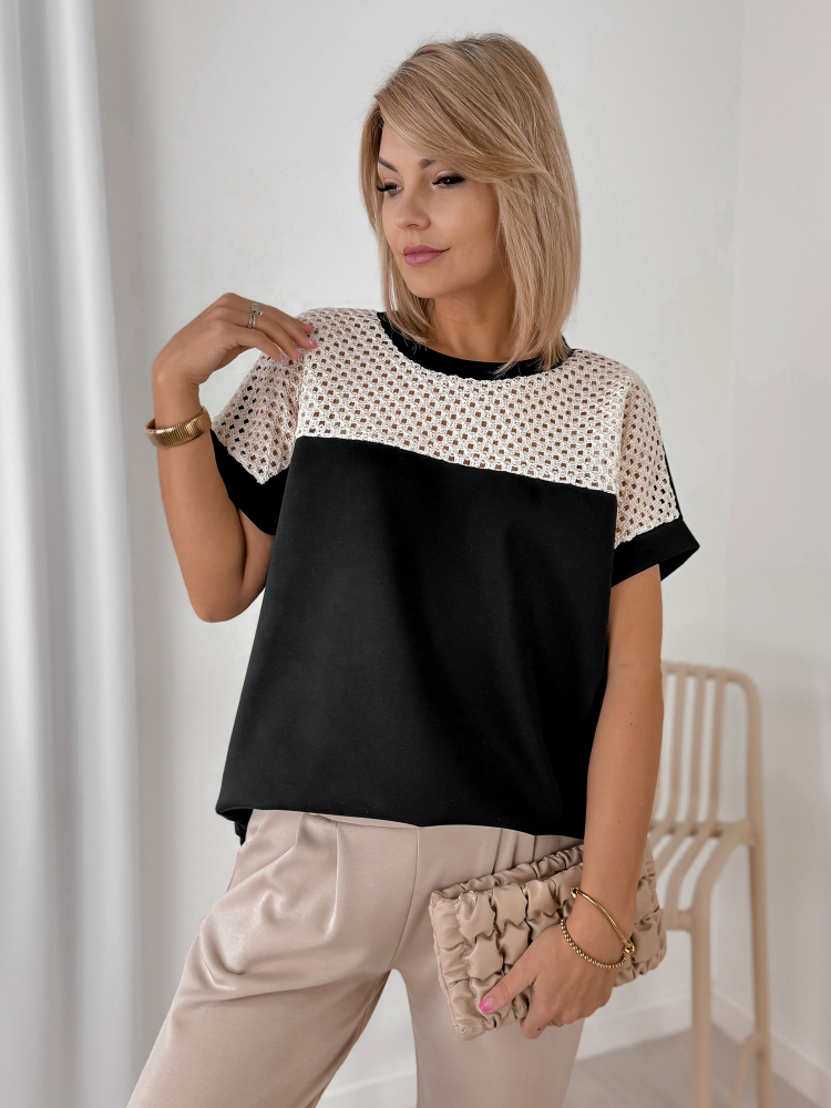 BLUZKA MILARA CZARNA