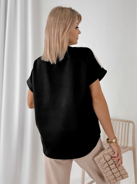 BLUZKA MILARA CZARNA