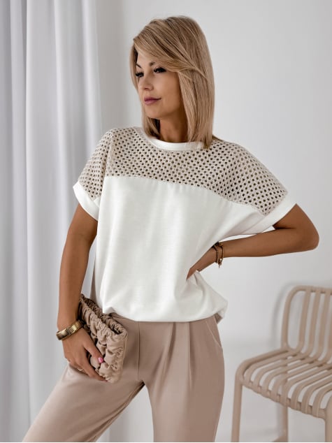 BLUZKA MILARA ECRU