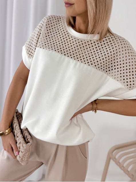 BLUZKA MILARA ECRU