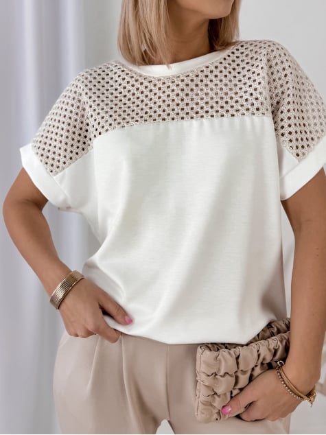 BLUZKA MILARA ECRU