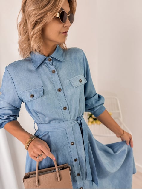 SUKIENKA ARRELA NIEBIESKA