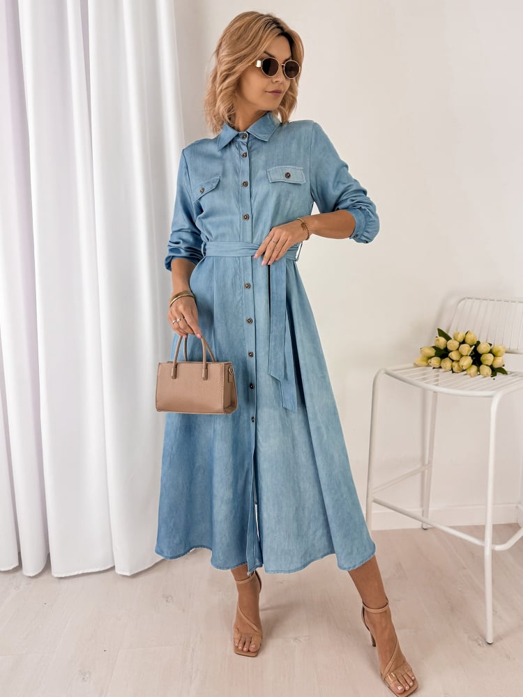 SUKIENKA ARRELA NIEBIESKA