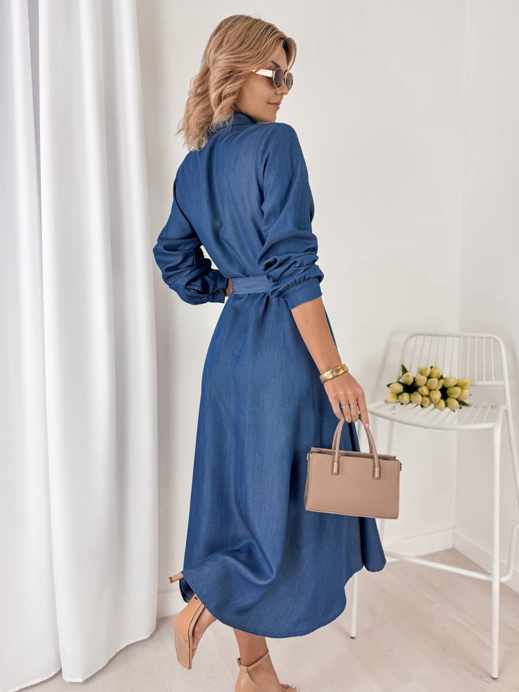 SUKIENKA ARRELA CIEMNONIEBIESKA