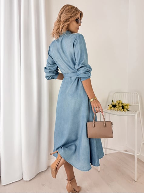 SUKIENKA ARRELA NIEBIESKA