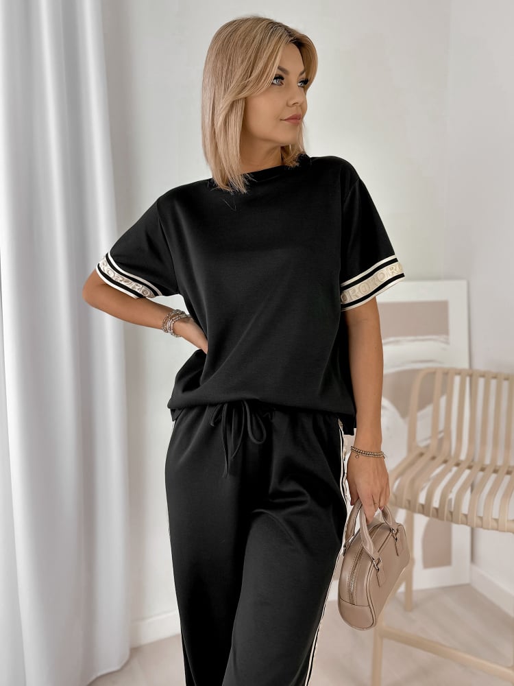 KOMPLET FABRO CZARNY