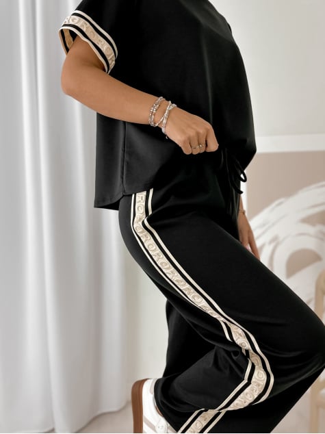 KOMPLET FABRO CZARNY