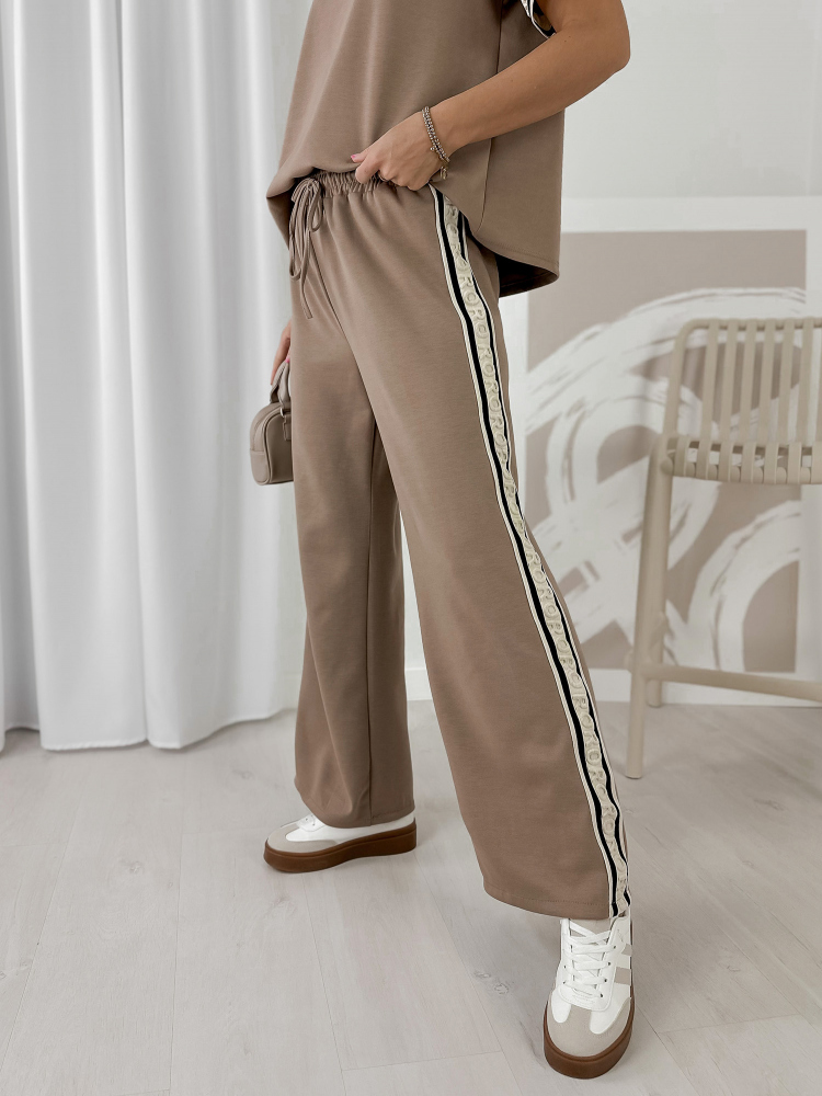 KOMPLET FABRO CIEMNOBEŻOWY