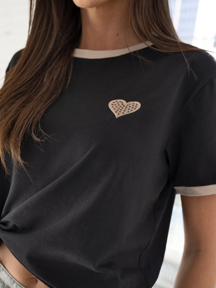 BLUZKA FÉMININ CZARNA