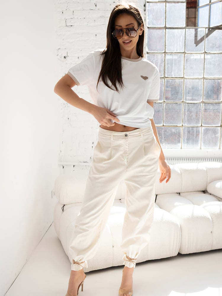 BLUZKA FÉMININ BIAŁA