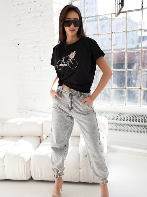 BLUZKA LUNARIA CZARNA