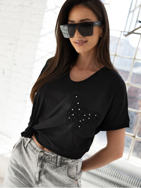 BLUZKA ELYSIA CZARNA