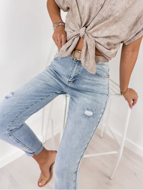 SPODNIE NOELLA JEANSOWE