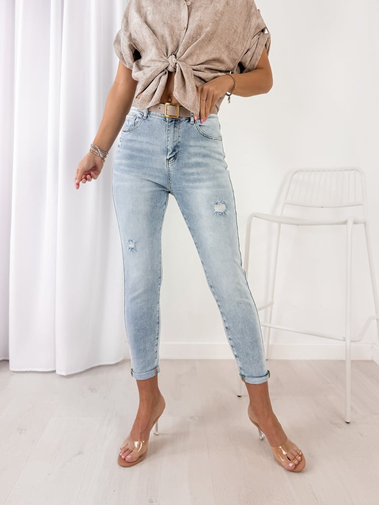 SPODNIE NOELLA JEANSOWE