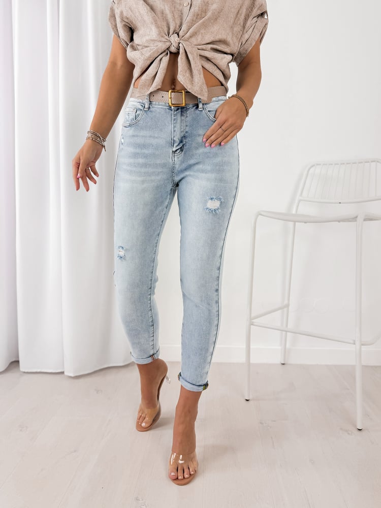 SPODNIE NOELLA JEANSOWE