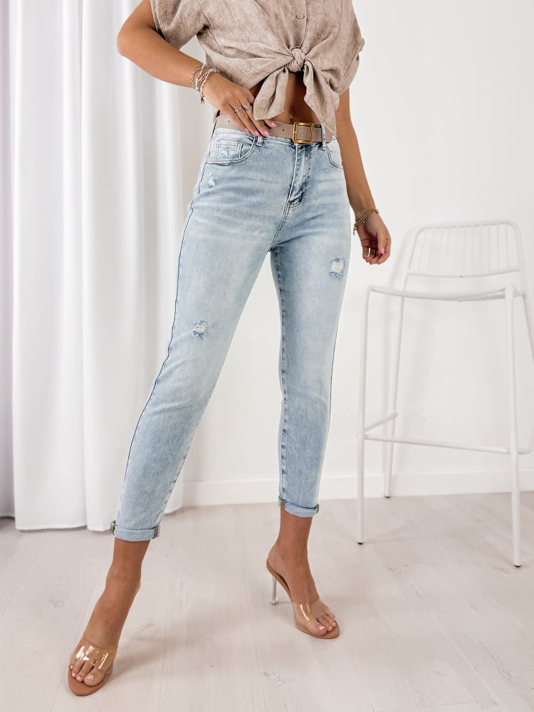 SPODNIE NOELLA JEANSOWE