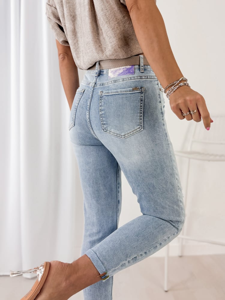 SPODNIE NOELLA JEANSOWE