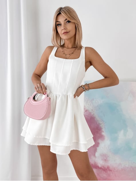 SUKIENKA NATHAIE BIAŁA