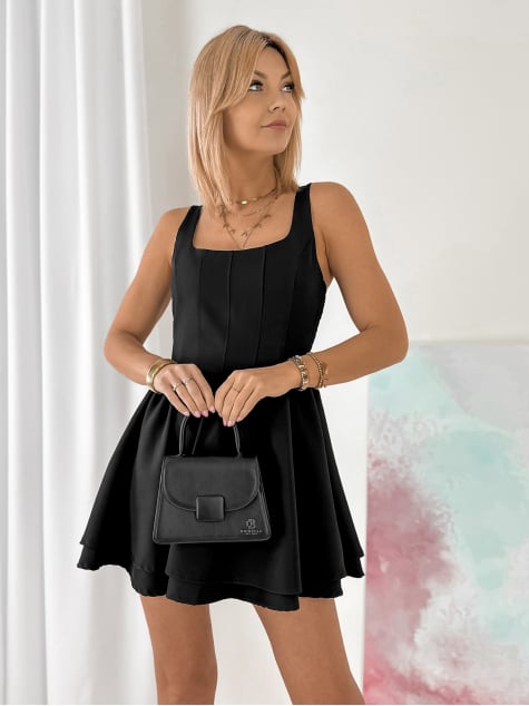 SUKIENKA NATHAIE CZARNA