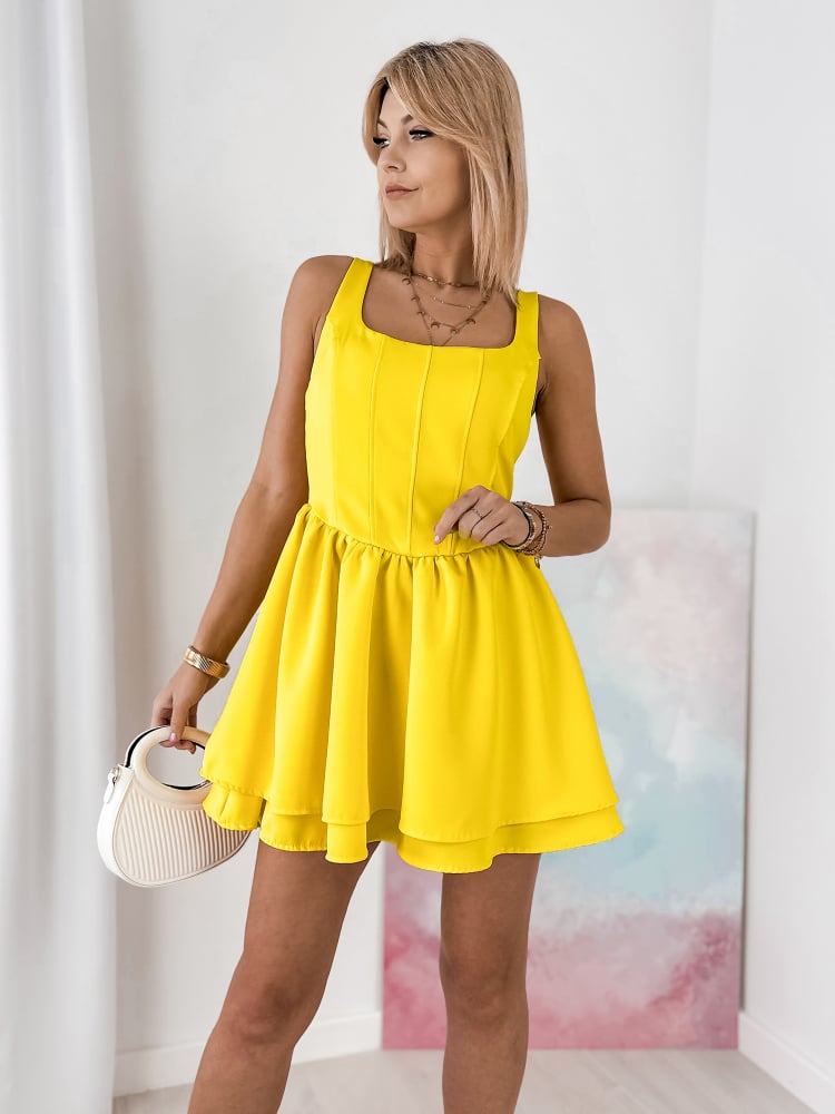 SUKIENKA NATHAIE ŻÓŁTA