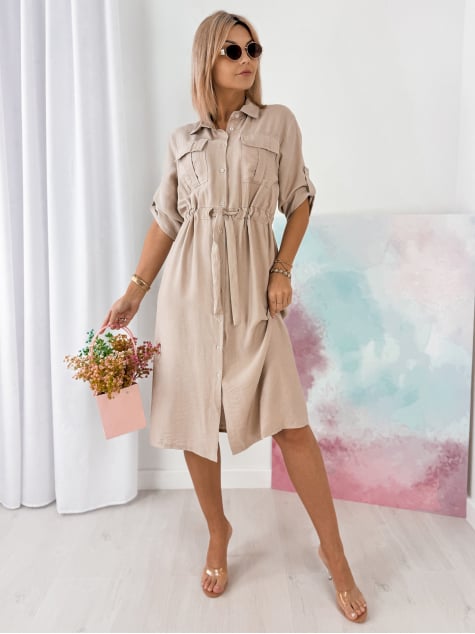 SUKIENKA TENNA BEŻOWA