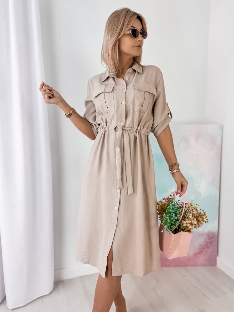 SUKIENKA TENNA BEŻOWA