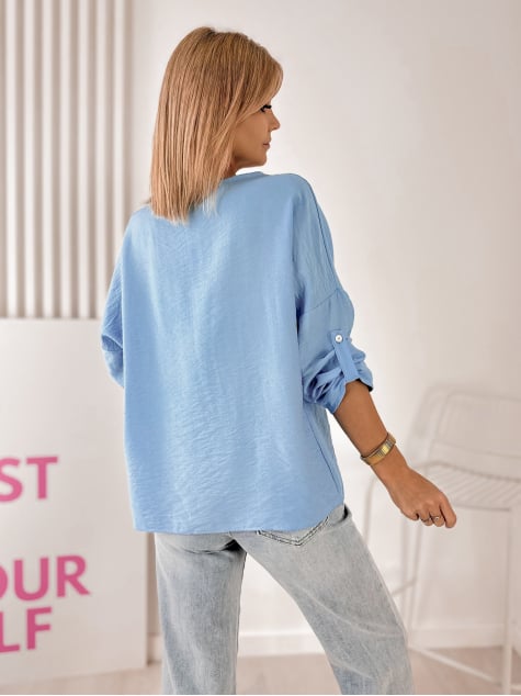 BLUZKA ZINZA NIEBIESKA