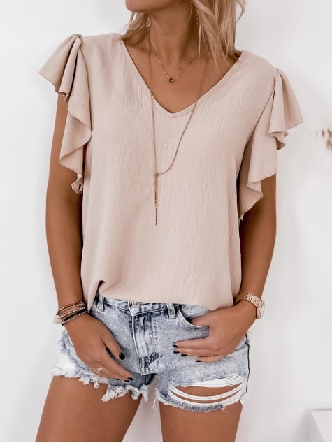 BLUZKA CALIFORNIA BEŻOWA