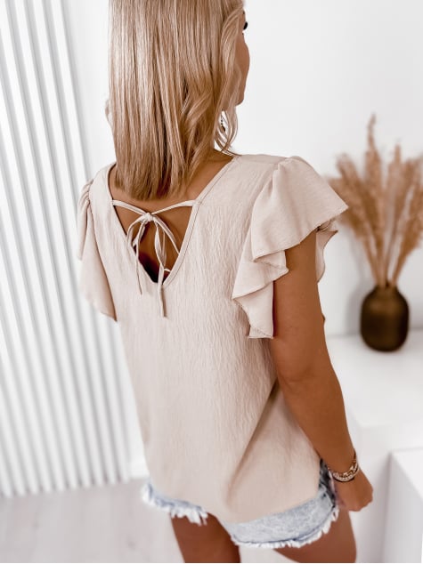 BLUZKA CALIFORNIA BEŻOWA