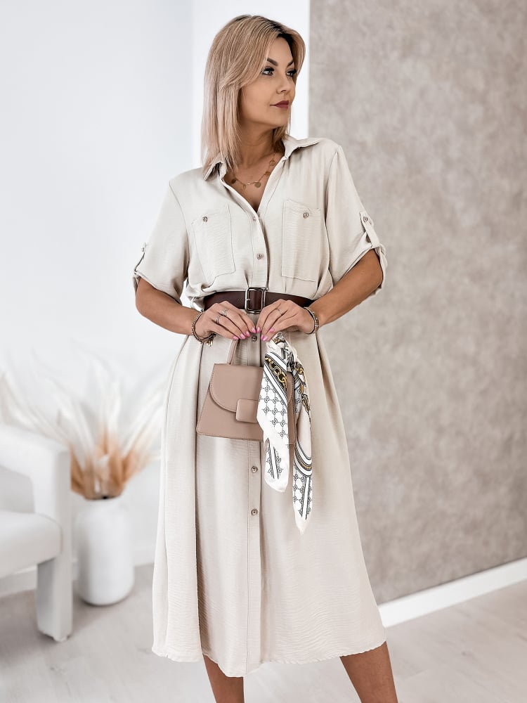 SUKIENKA BATUA BEŻOWA