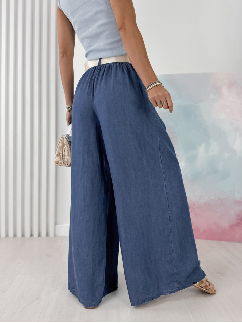 SPODNIE VIREL CIEMNOJEANSOWE