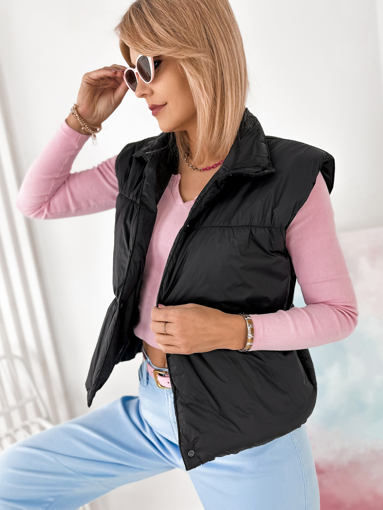 KAMIZELKA NYSTA CZARNA