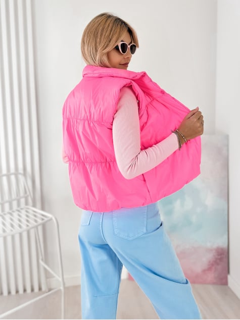 KAMIZELKA NYSTA RÓŻOWA