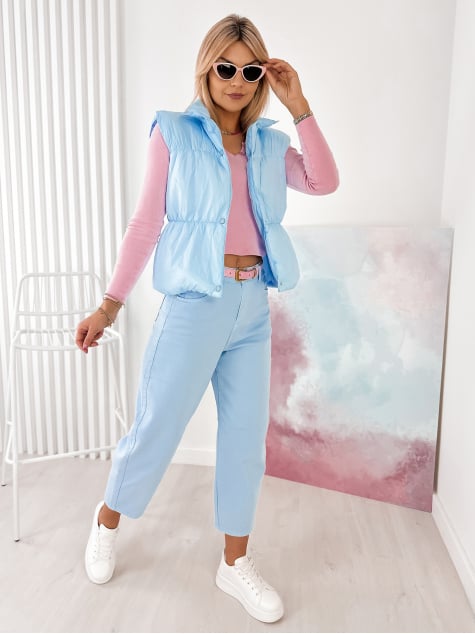 KAMIZELKA NYSTA BŁĘKITNA