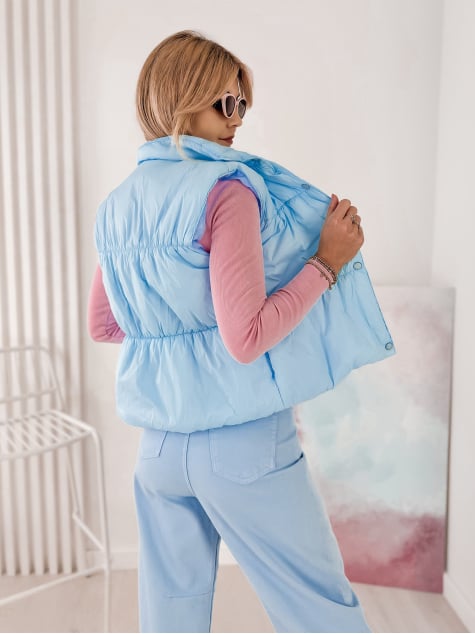 KAMIZELKA NYSTA BŁĘKITNA