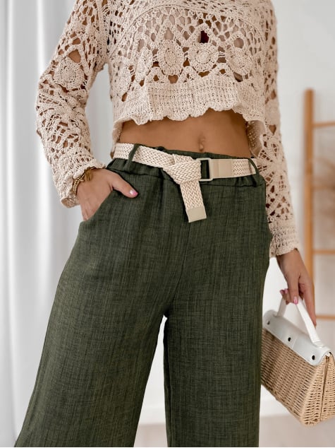 SPODNIE TBILISI ZIELONE