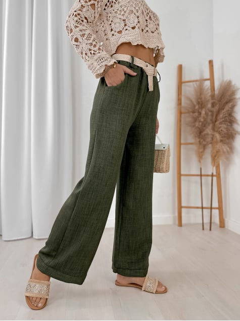 SPODNIE TBILISI ZIELONE