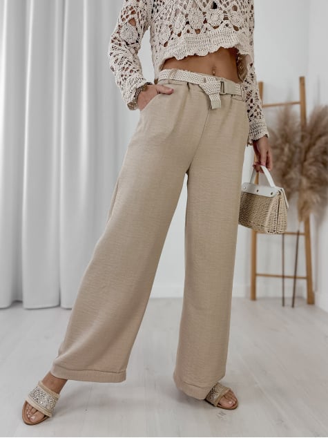 SPODNIE TBILISI BEŻOWE