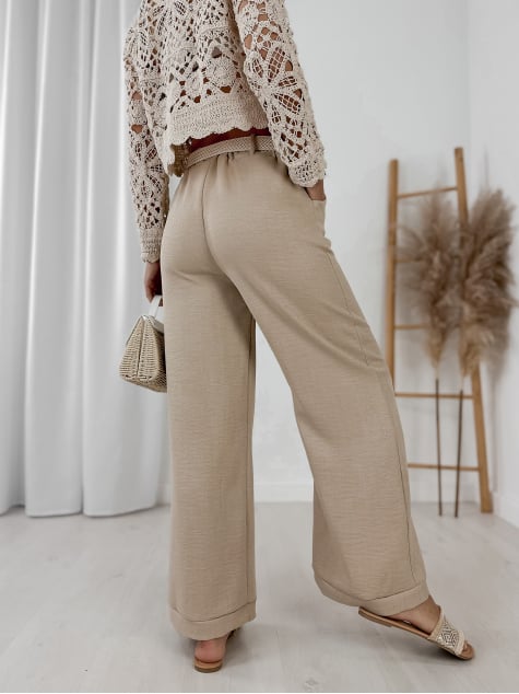 SPODNIE TBILISI BEŻOWE