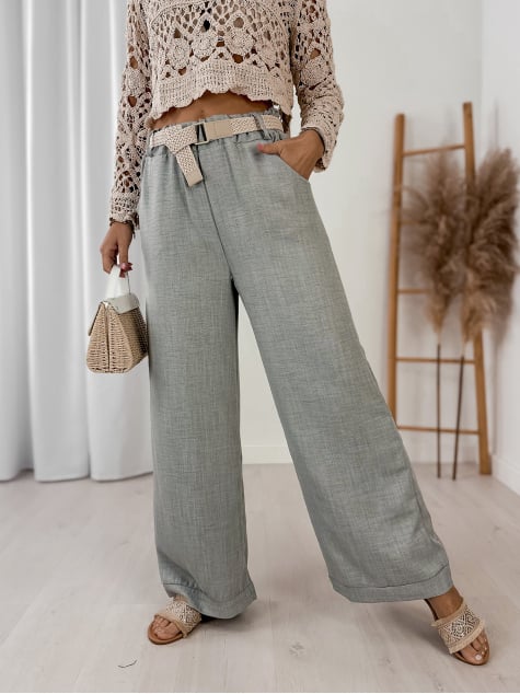 SPODNIE TBILISI SZARE