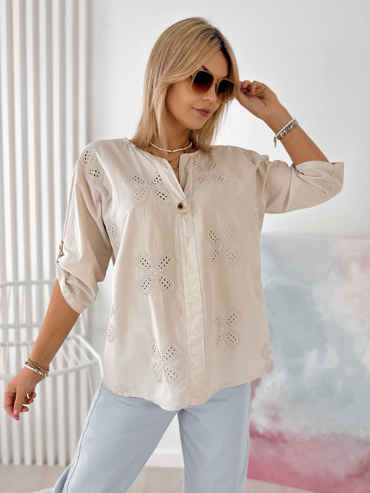 BLUZKA OHRID BEŻOWA