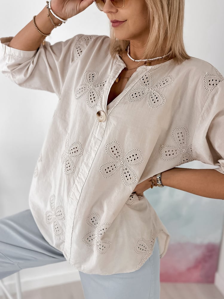 BLUZKA OHRID BEŻOWA